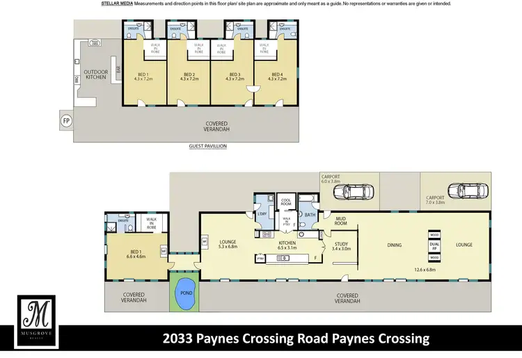 Floorplan of Homely rural property listing, 2121 Paynes Crossing Road, Paynes Crossing NSW 2325