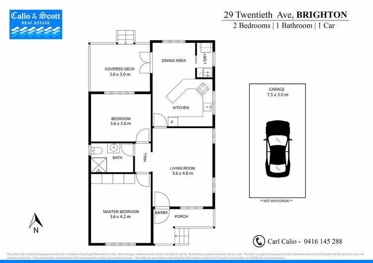 Floorplan of Homely house listing, 29 Twentieth Ave, Brighton QLD 4017