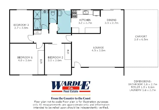 Floorplan of Homely house listing, 28 Noll St, Port Pirie SA 5540