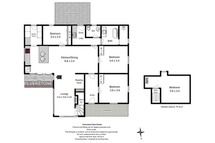 Floorplan of Homely house listing, 6 Charles St, Ulverstone TAS 7315