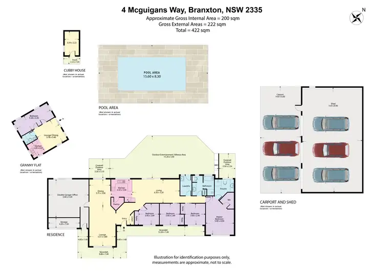 Floorplan of Homely house listing, 4 Mcguigans Way, Branxton NSW 2335