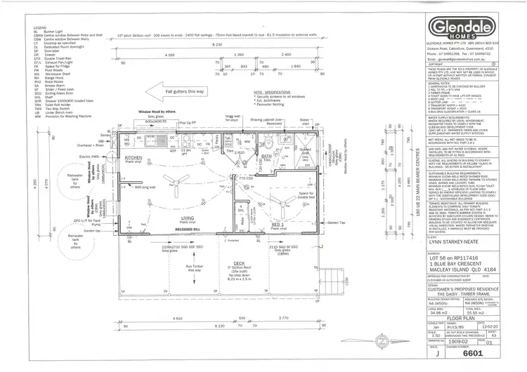Floorplan of Homely house listing, 1-3 Blue Bay Cres, Macleay Island QLD 4184