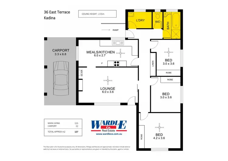 Floorplan of Homely house listing, 36 East Tce, Kadina SA 5554