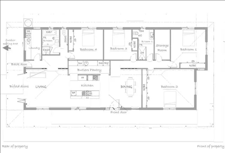 Floorplan of Homely house listing, 20 Shellcot St, Toogoom QLD 4655