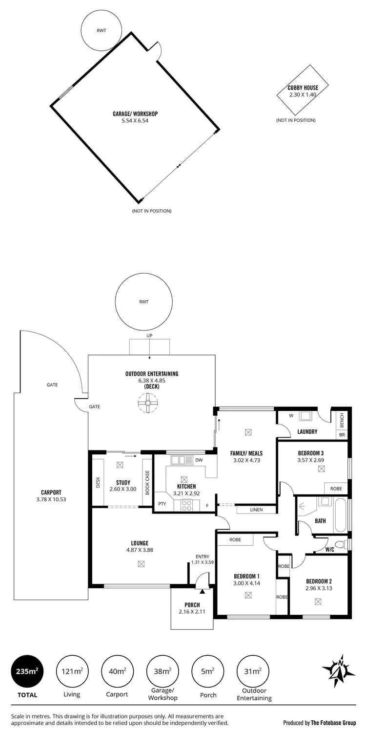Floorplan of Homely house listing, 33 Balhannah Rd, Hahndorf SA 5245