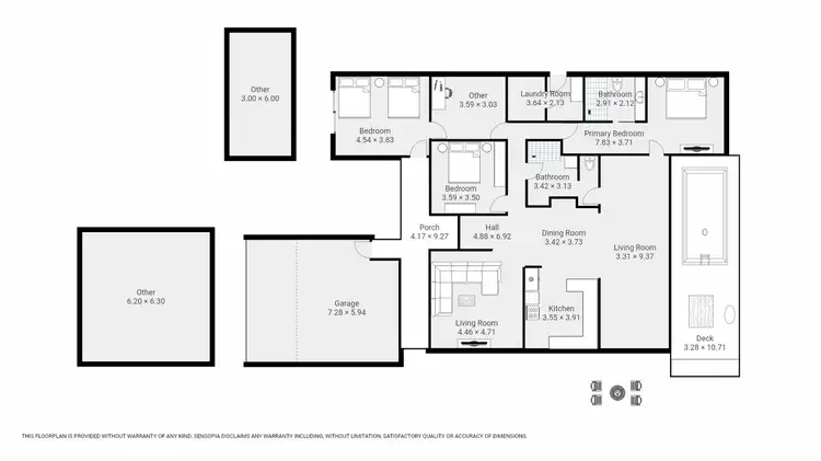 Floorplan of Homely house listing, 102 Gloucester Ave, Hideaway Bay QLD 4800