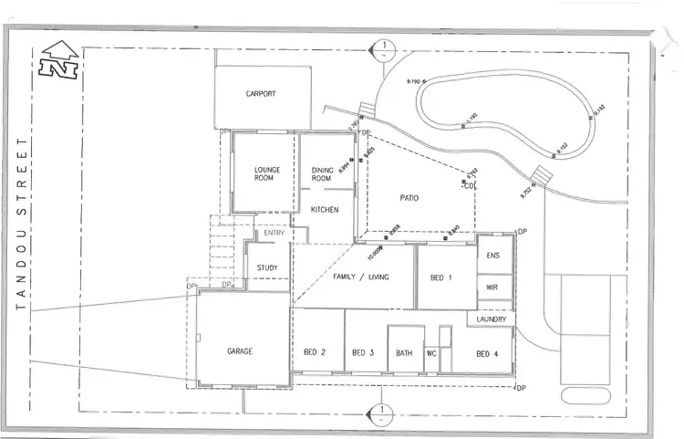 Floorplan of Homely house listing, 4 Tandou St, Westlake QLD 4074