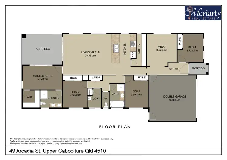 Floorplan of Homely house listing, 49 Arcadia St, Upper Caboolture QLD 4510