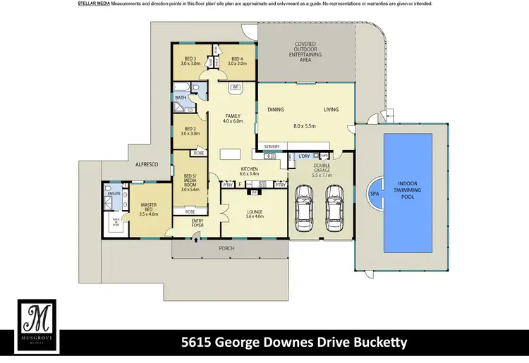 Floorplan of Homely rural property listing, 5615 George Downes Drive, Bucketty NSW 2250