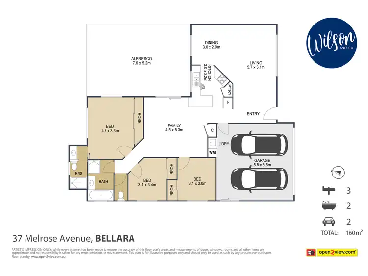 Floorplan of Homely house listing, 37 Melrose Ave, Bellara QLD 4507