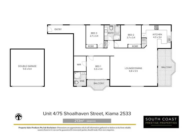 Floorplan of Homely unit listing, Unit 4/75 Shoalhaven Street, Kiama NSW 2533