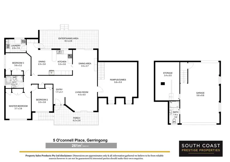 Floorplan of Homely house listing, 5 O'Connell Place, Gerringong NSW 2534