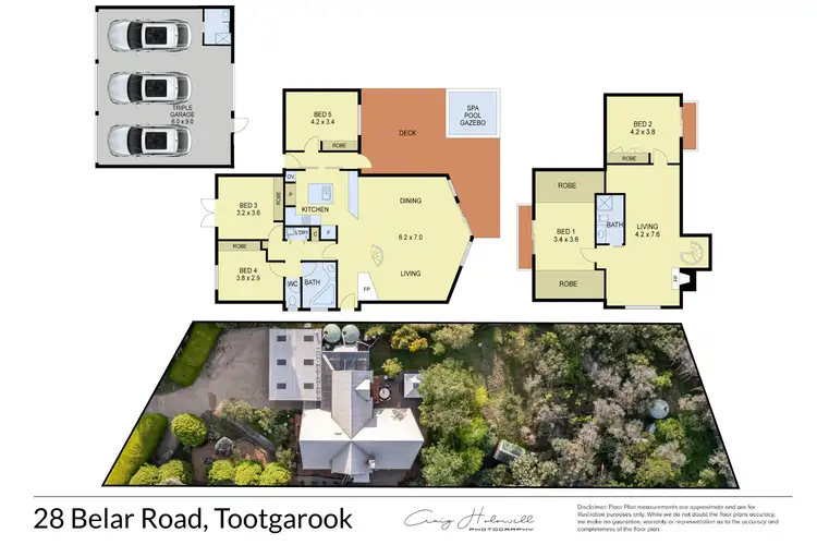 Floorplan of Homely house listing, 28 Belar Rd, Tootgarook VIC 3941