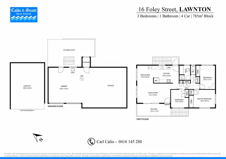 Floorplan of Homely house listing, 16 Foley St, Lawnton QLD 4501