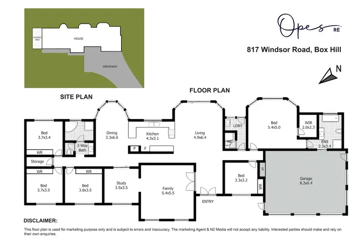 Floorplan of Homely house listing, 817 Windsor Road, Box Hill NSW 2765