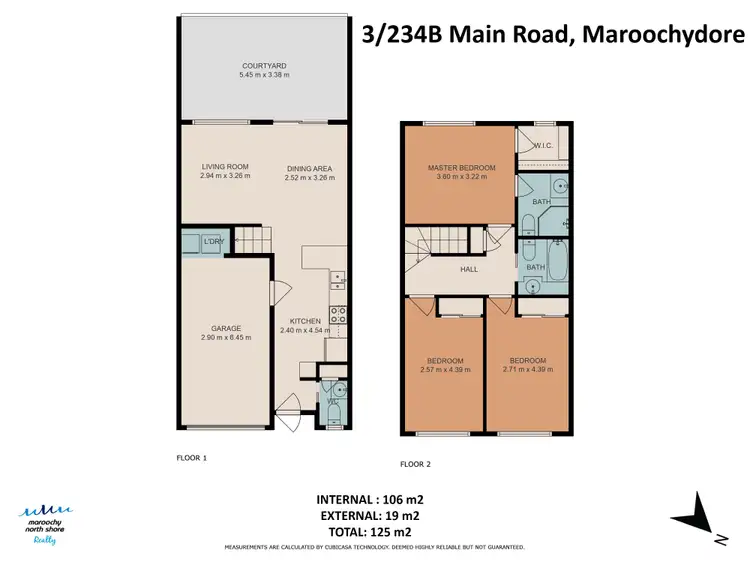 Floorplan of Homely unit listing, Unit 3/234B Main Rd, Maroochydore QLD 4558