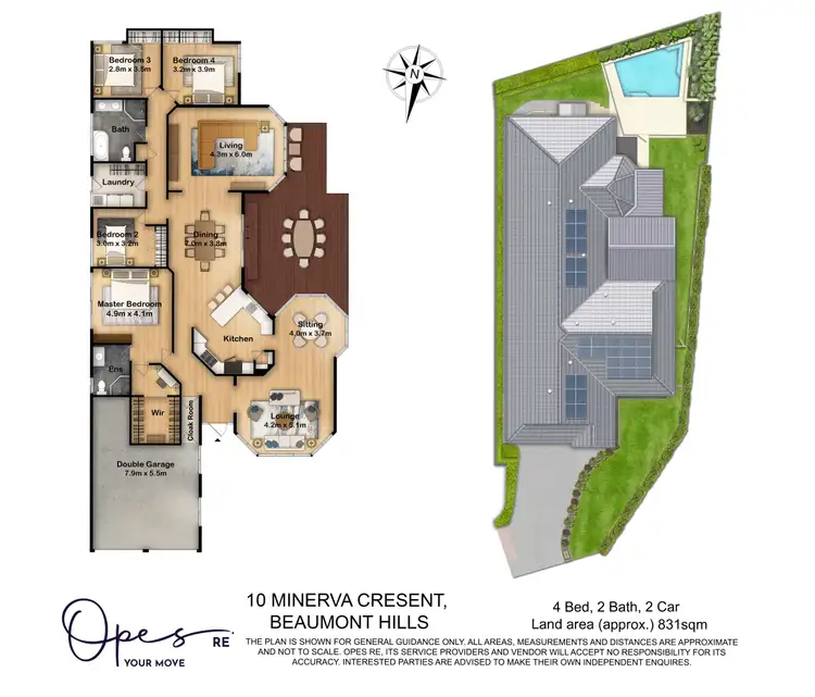 Floorplan of Homely house listing, 10 Minerva Crescent, Beaumont Hills NSW 2155