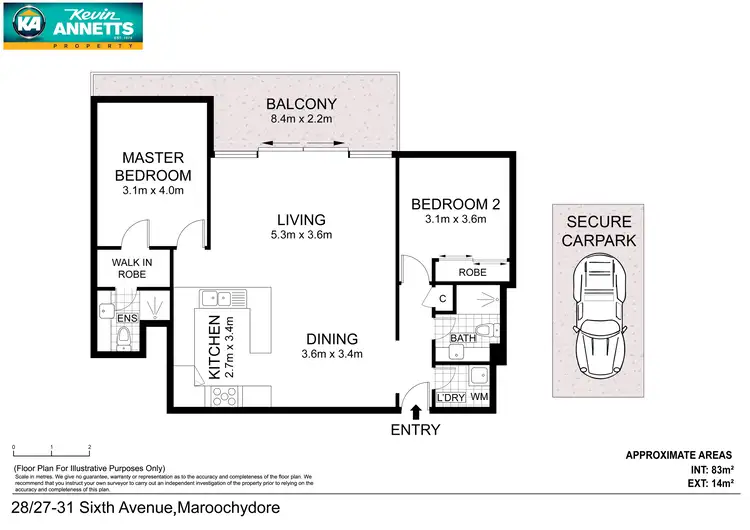 Floorplan of Homely unit listing, Unit 28/27-31 Sixth Ave, Maroochydore QLD 4558