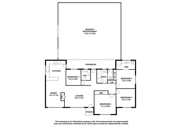 Floorplan of Homely rural property listing, 544 V&A Lane, Wattle Range East SA 5279