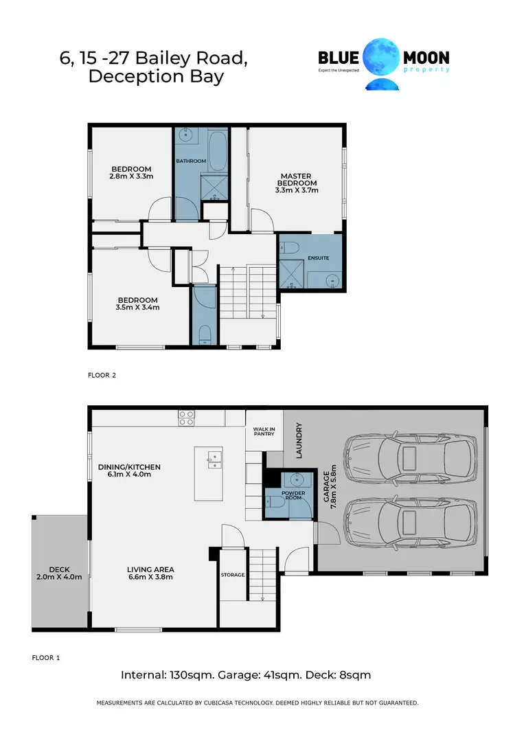 Floorplan of Homely townhouse listing, Unit 6/15-27 Bailey Rd, Deception Bay QLD 4508