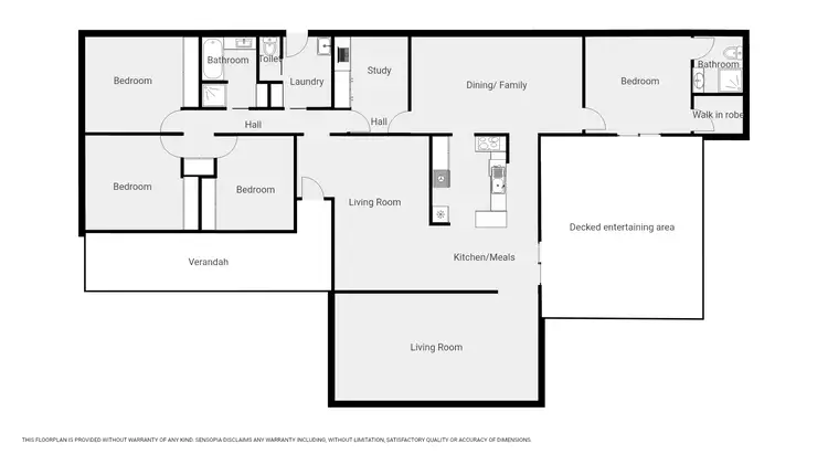 Floorplan of Homely house listing, 13 Sutherland St, Stawell VIC 3380