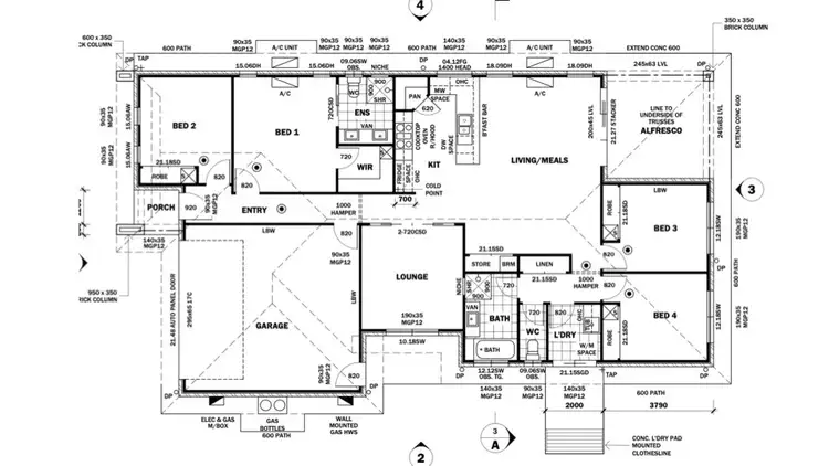 Floorplan of Homely house listing, 23 Brickfields Crescent, Southside QLD 4570