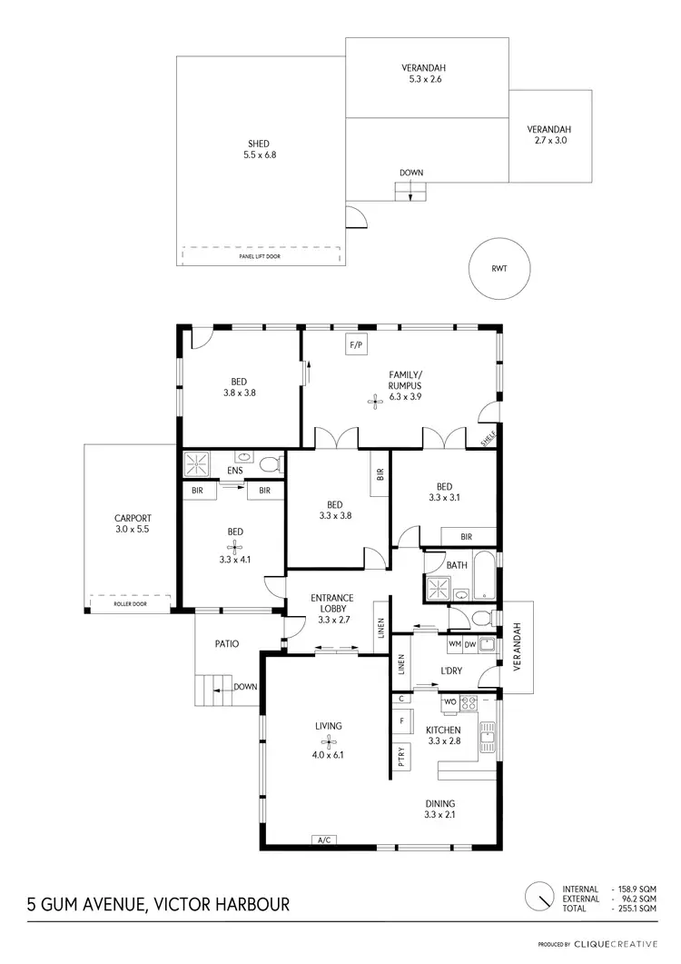 Floorplan of Homely house listing, 5 Gum Ave, Victor Harbor SA 5211