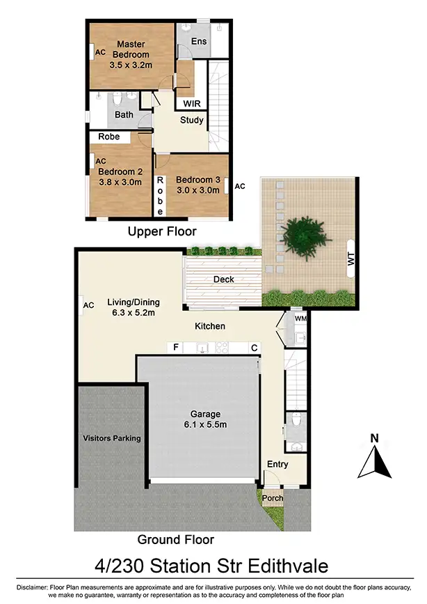 Floorplan of Homely house listing, 4/230 Station St, Edithvale VIC 3196