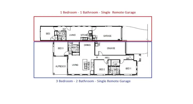 Floorplan of Homely unit listing, 105 Bilby Dr, Morayfield QLD 4506