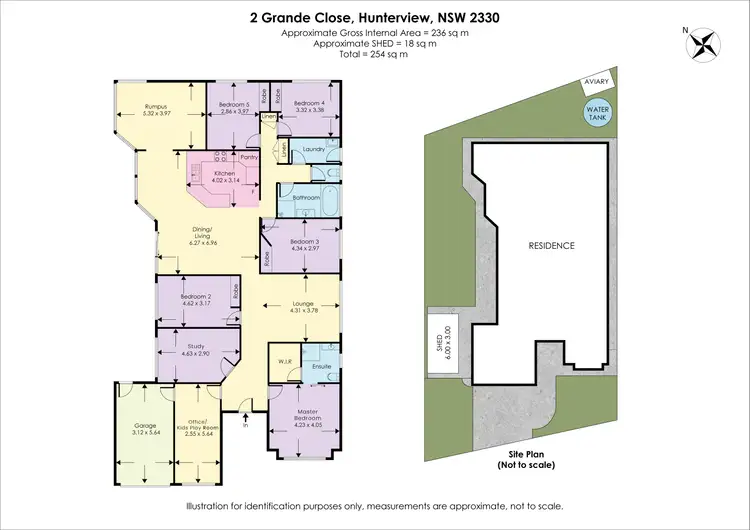 Floorplan of Homely house listing, 2 Grande Close, Singleton NSW 2330