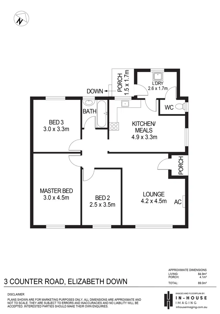 Floorplan of Homely house listing, 37 Forrestall Road & 3 Counter Road, Elizabeth Downs SA 5113