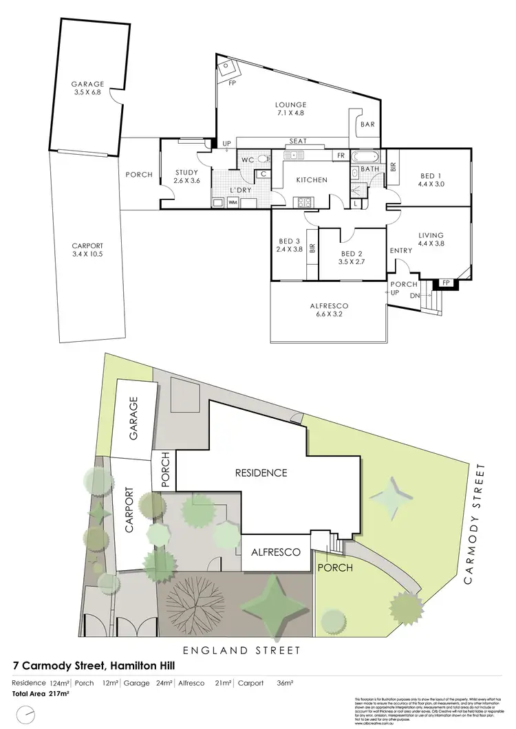 Floorplan of Homely house listing, 7 Carmody St, Hamilton Hill WA 6163