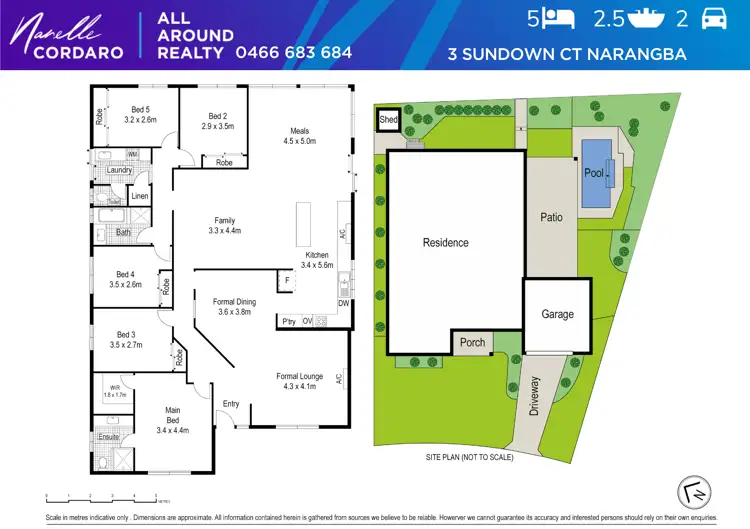 Floorplan of Homely house listing, 3 Sundown Ct, Narangba QLD 4504