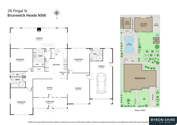 Floorplan of Homely house listing, 26 Fingal St, Brunswick Heads NSW 2483