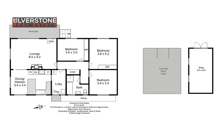 Floorplan of Homely house listing, 23A Alice St, West Ulverstone TAS 7315