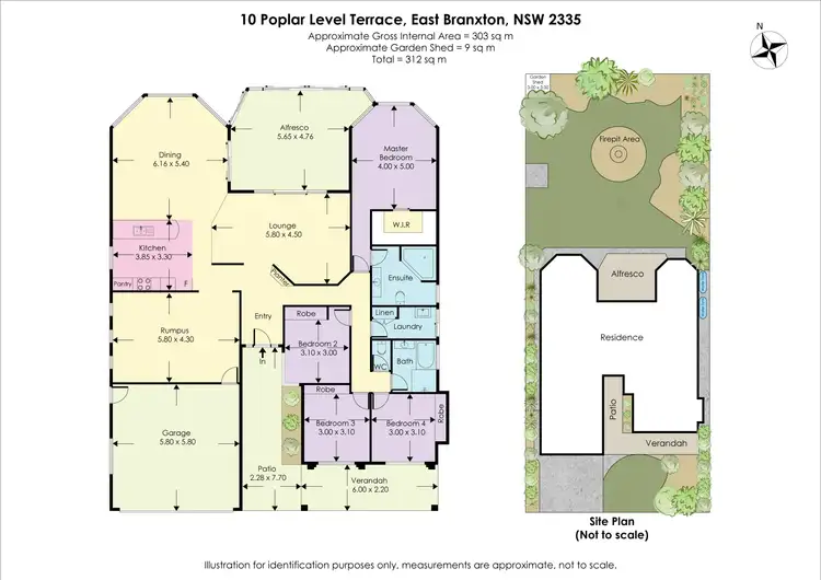 Floorplan of Homely house listing, 10 Poplar Level Terrace, East Branxton NSW 2335