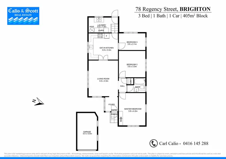 Floorplan of Homely house listing, 78 Regency St, Brighton QLD 4017