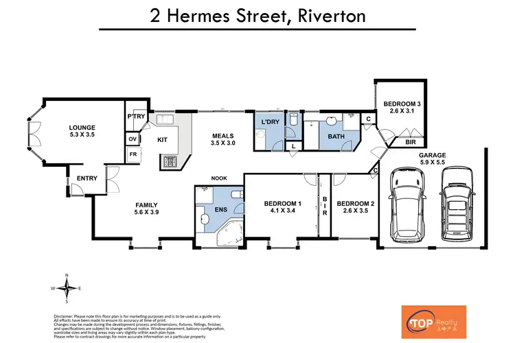 Floorplan of Homely house listing, 2 Hermes Street, Riverton WA 6148