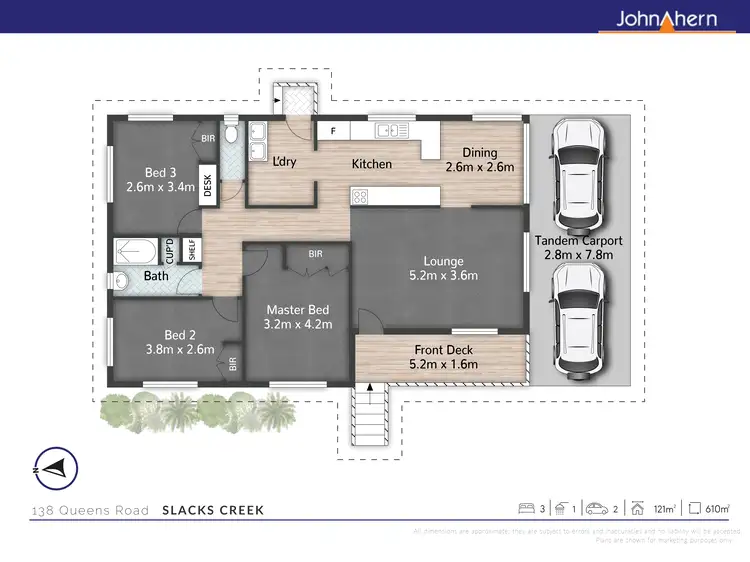 Floorplan of Homely house listing, 138 Queens Rd, Slacks Creek QLD 4127