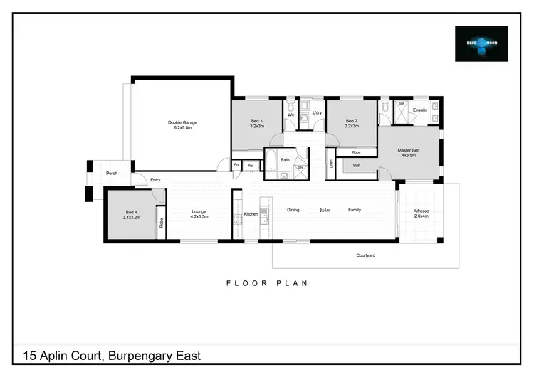 Floorplan of Homely house listing, 15 Aplin Court, Burpengary East QLD 4505