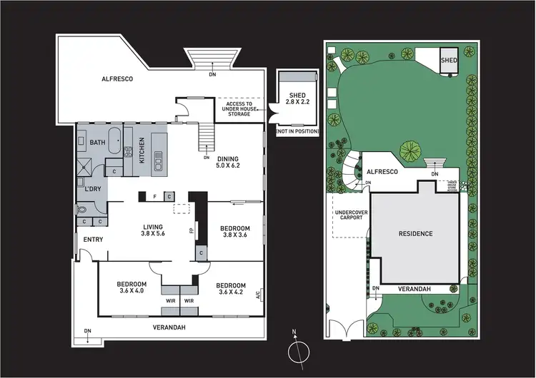 Floorplan of Homely house listing, 11 Innes Road, Gembrook VIC 3783