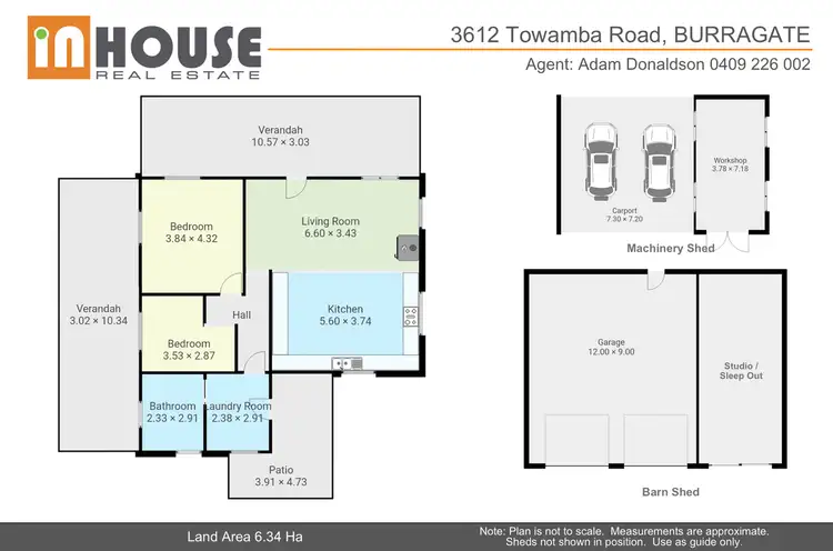 Floorplan of Homely rural property listing, 3612 Towamba Rd, Burragate NSW 2550