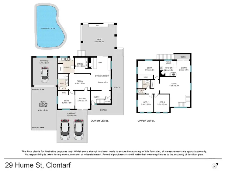 Floorplan of Homely house listing, 29 Hulme St, Clontarf QLD 4019