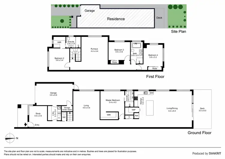 Floorplan of Homely house listing, 50A Wood Street, Avondale Heights VIC 3034