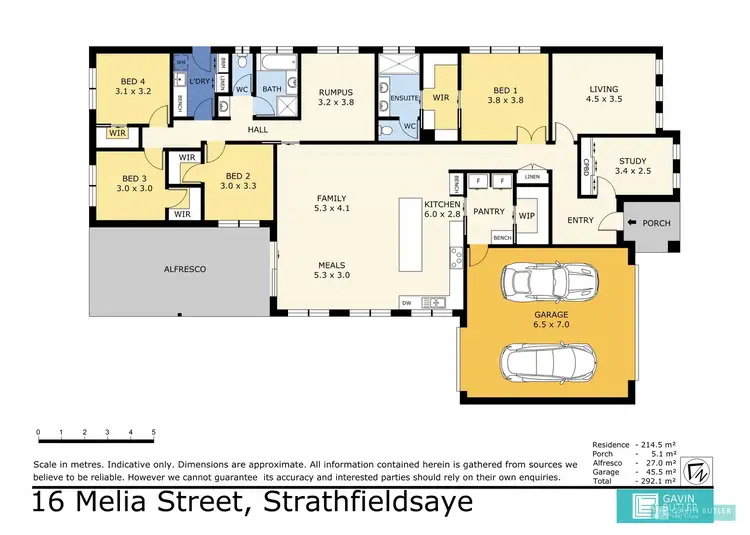 Floorplan of Homely house listing, 16 Melia Street, Strathfieldsaye VIC 3551