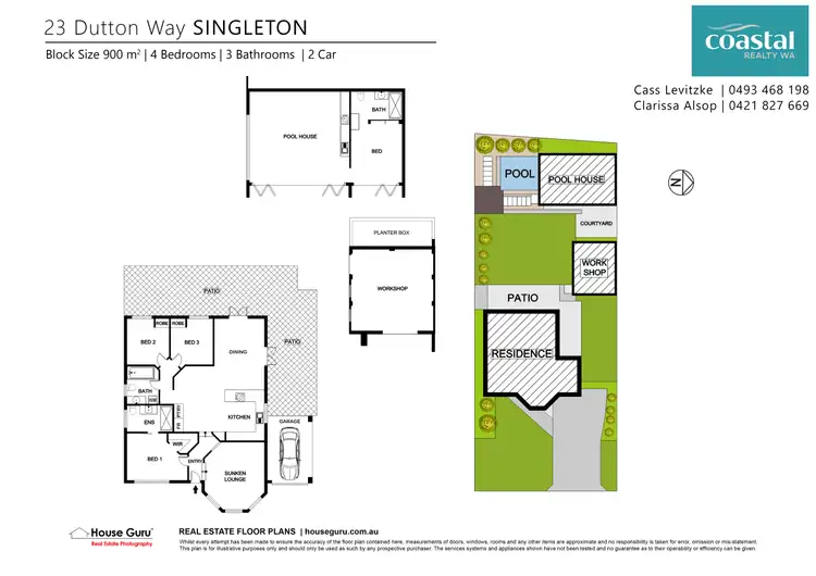 Floorplan of Homely house listing, 23 Dutton Way, Singleton WA 6175