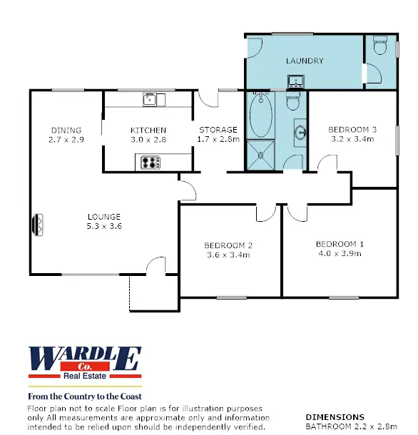 Floorplan of Homely house listing, 53 Forgan St, Crystal Brook SA 5523