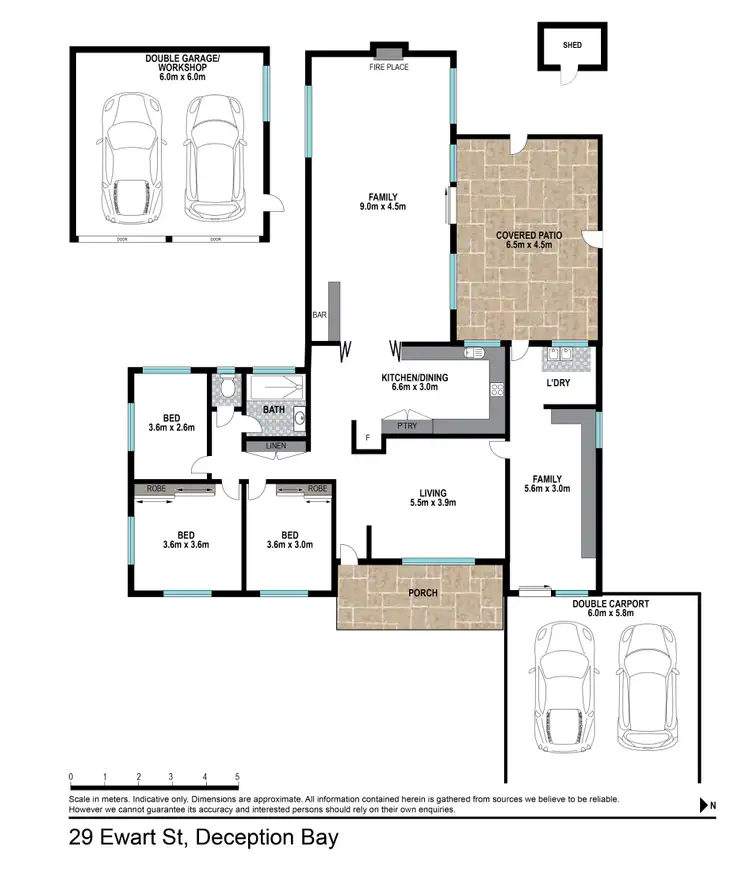 Floorplan of Homely house listing, 29 Ewart St, Deception Bay QLD 4508