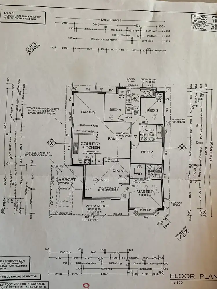 Floorplan of Homely house listing, 6 Abbey Green Rd, Banksia Grove WA 6031