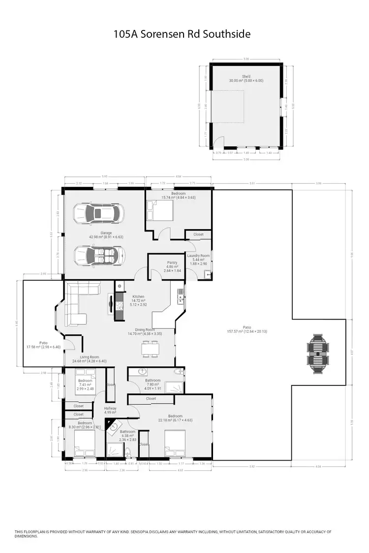 Floorplan of Homely house listing, 105A Sorensen Rd, Southside QLD 4570